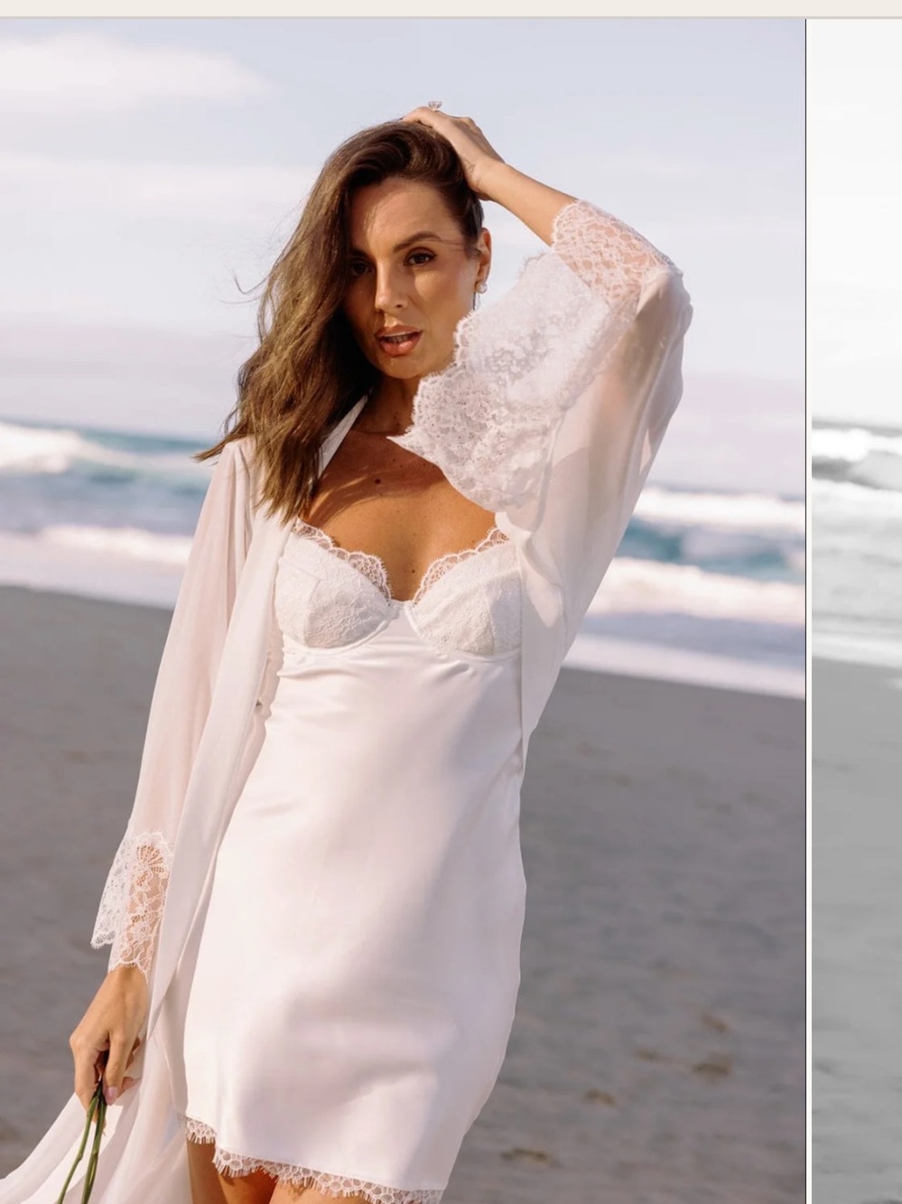 NWT Le Rose Stories Liana Bridal Slip size XL